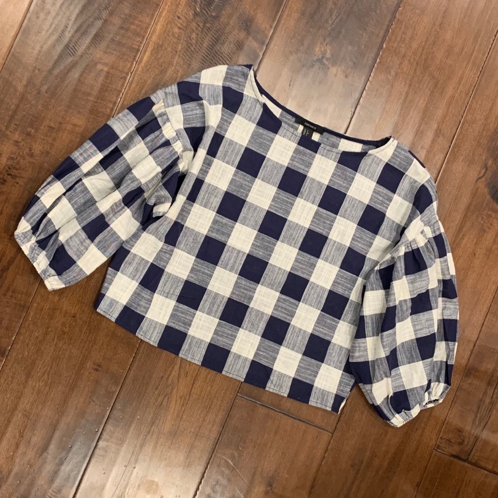 Forever21 Gingham top